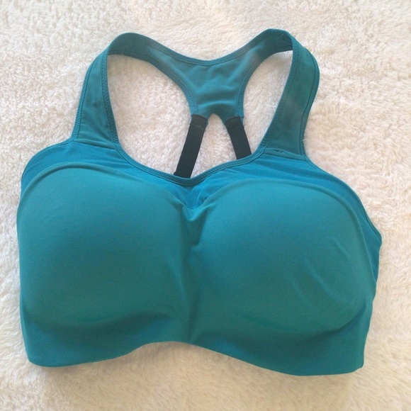 Nike dri-fit racerback aqua/ teal sports bra - Picture 10 of 15